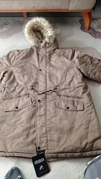 Büyük beden marka mont - Görsel 3