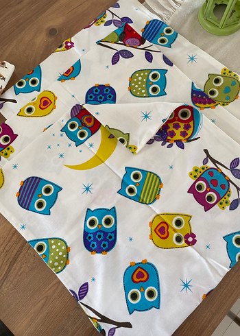 Kırlent kılıfı Baykuş desenli - Görsel 4