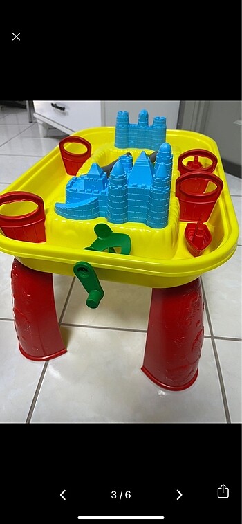 Fisher Price Pilsan Su kum aktivite masası