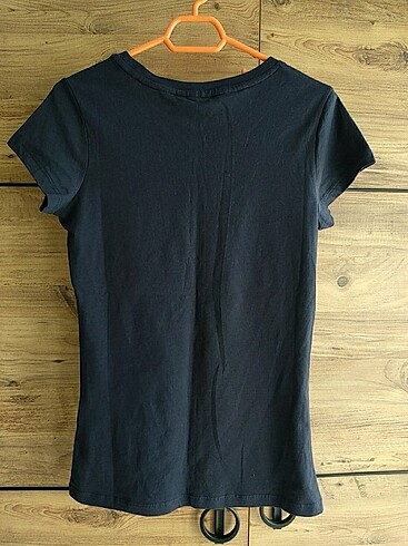 xs Beden Hummel lacivert t-shirt 