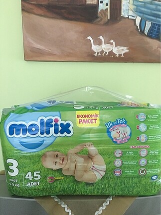 Molfix 3 Numara Bebek Bezi