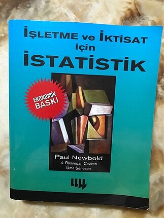 İşletme ve iktisat için istatistik