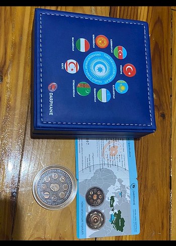 Türk Devletleri Darphane Hatıra Para Seti
