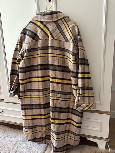 LC Waikiki Ekose oversize tunik gömlek