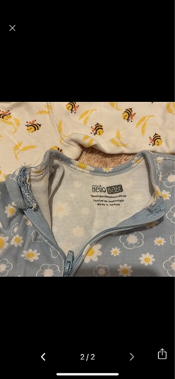 HelloBaby Patikli zıbın, uyku tulumu