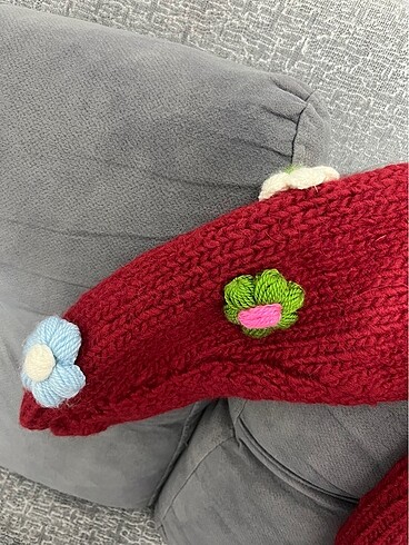 5 Yaş Beden bordo Renk kiz cocuk hirka