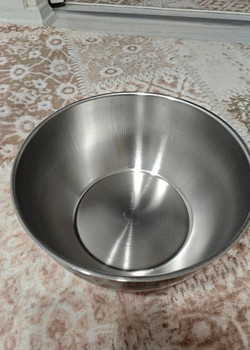 24 cm çelik hamur yoğurma ve karıştırma kasesi