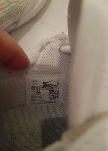 Nike nike Beyaz Bağcıklı erkek Spor Ayakkabı