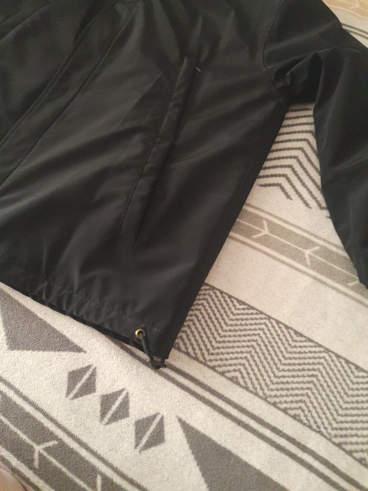 İGS Erkek Siyah Fermuarlı Yüksek Yakalı Mont - Görsel 4