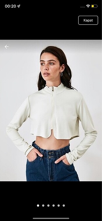 Milla crop bluz