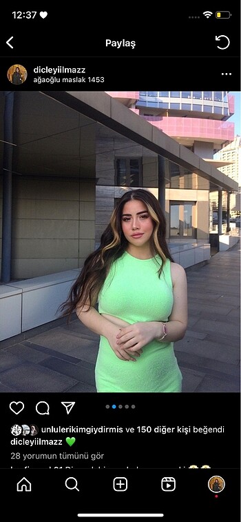 Bershka elbise - Görsel 2