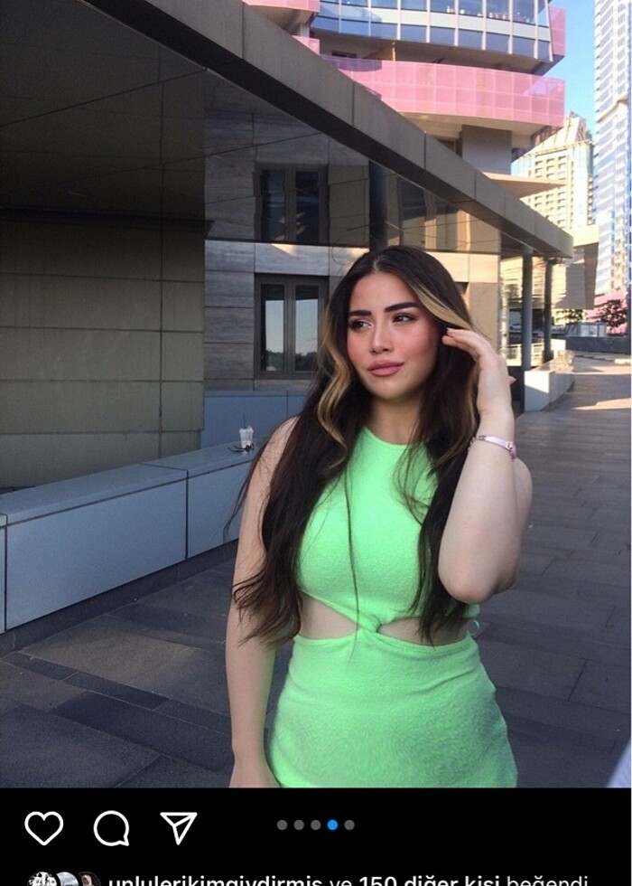 Bershka elbise - Görsel 4