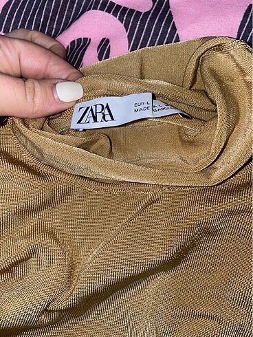 Zara boğazlı crop kazak - Görsel 2