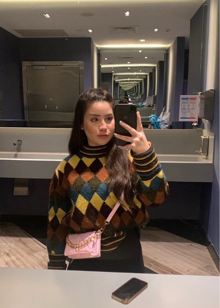 LCW mini pembe çanta - Görsel 2