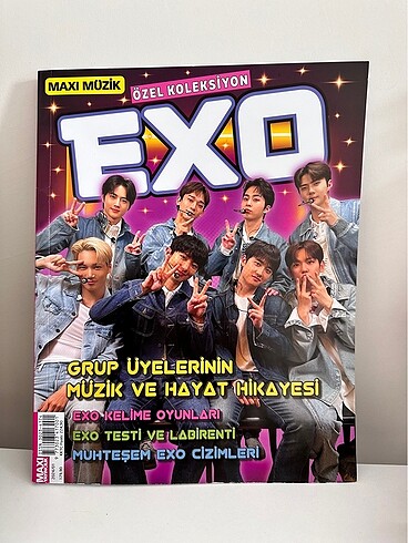 Exo Boyama Dergisi yepyeni