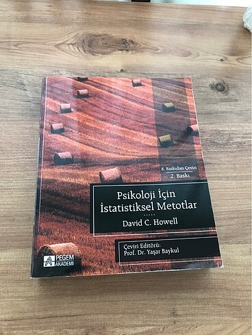 Psikoloji için istatistiksel metotlar