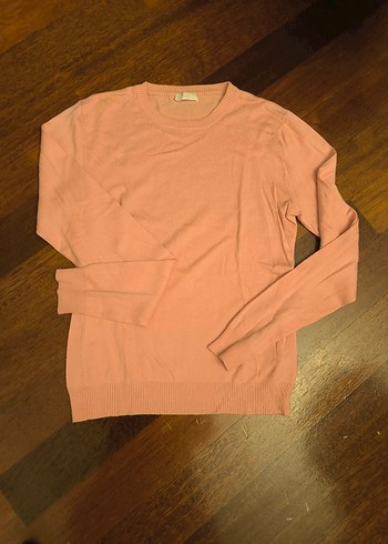 pudra pembe Mudo triko kazak - Görsel 3