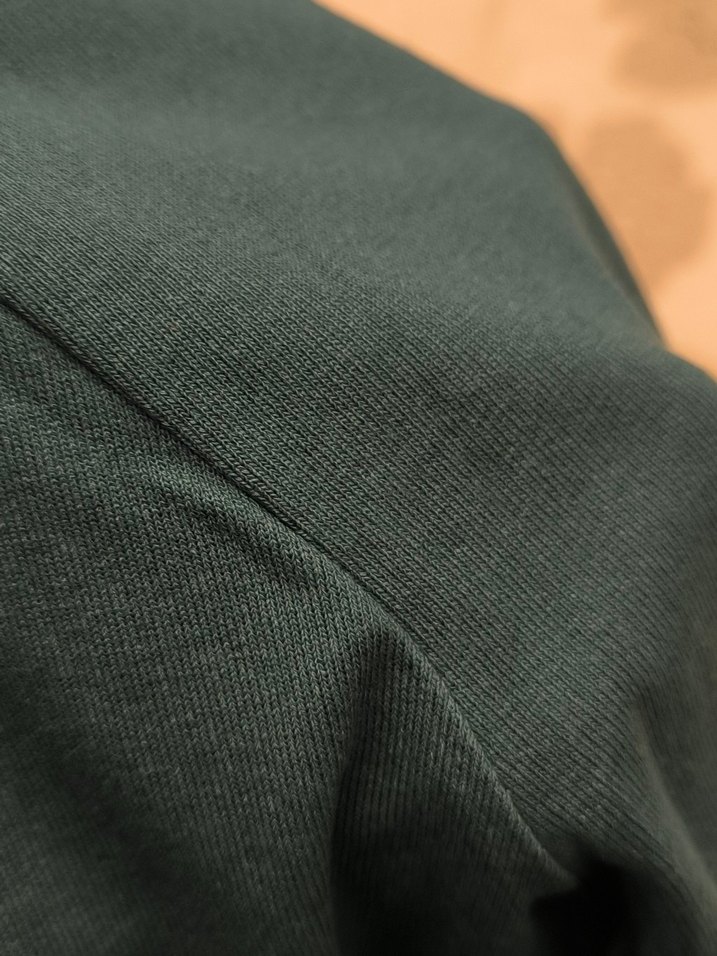 Düğmeli Yeşil Kadın Hırka - Görsel 4