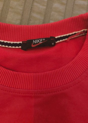 Kırmızı Baskılı Erkek Sweatshirt - Görsel 2