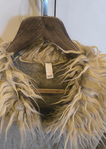 Kürk Detaylı Bohem Uzun Kollu Hırka - Görsel 3