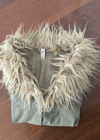 Kürk Detaylı Bohem Uzun Kollu Hırka - Görsel 7