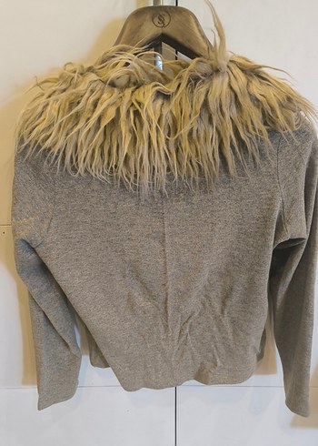 Kürk Detaylı Bohem Uzun Kollu Hırka - Görsel 8