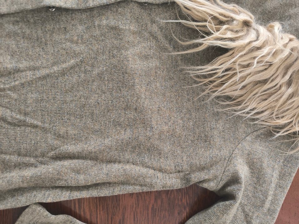 Kürk Detaylı Bohem Uzun Kollu Hırka - Görsel 4