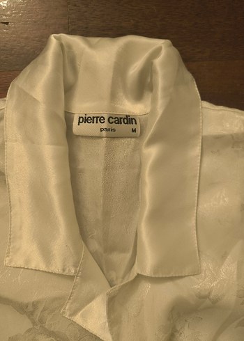 Bej rengi saten pijama takımı - Görsel 2