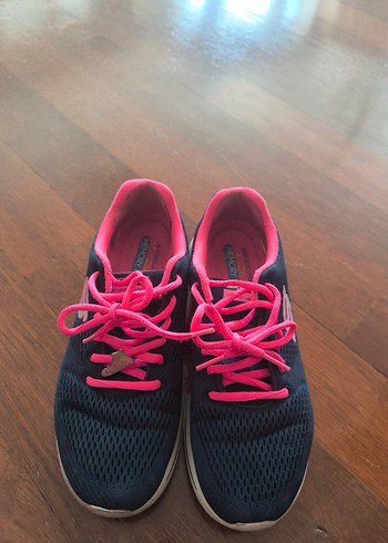 39 Beden lacivert Renk Skechers Kadın Spor Ayakkabı Pembe Detaylı