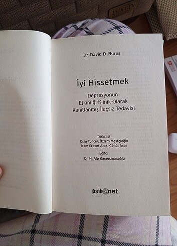 Beden Renk iyi hissetmek yeni duygudurum tedavisi dr. David D. Burns