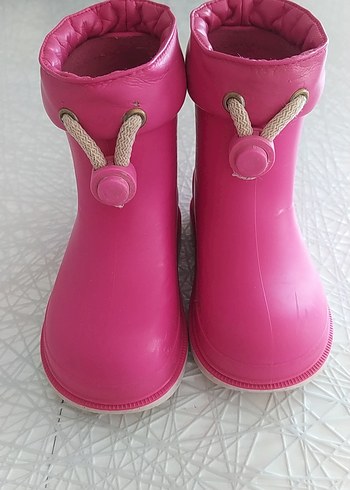 Pembe Kız Çocuk Lastik Bot
