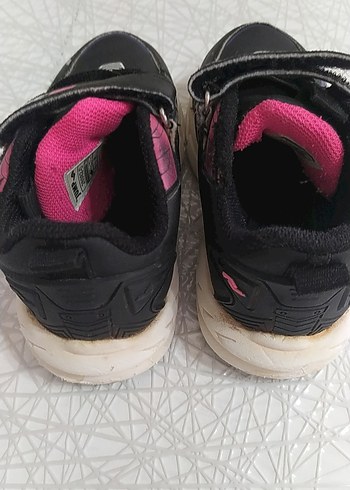 25 Beden Kız Çocuk Renkli Spor Ayakkabı Velcro