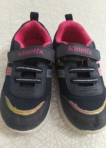 Kinetix Kız Çocuk Pembe Cırt Cırtlı Spor Ayakkabı