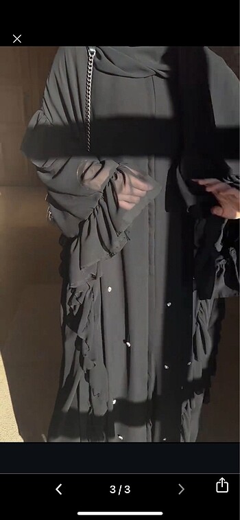 Armine Taşlı abaya