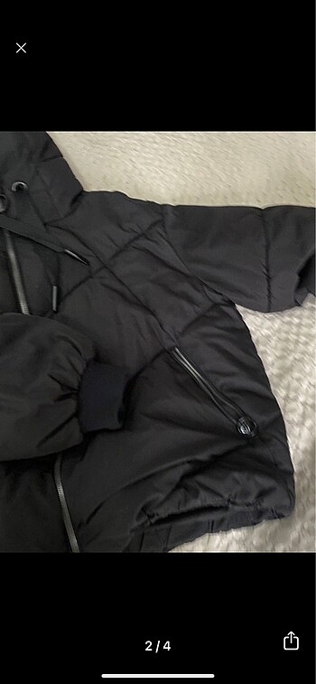 Zara ZARA OVERSIZE ŞİŞME MONT