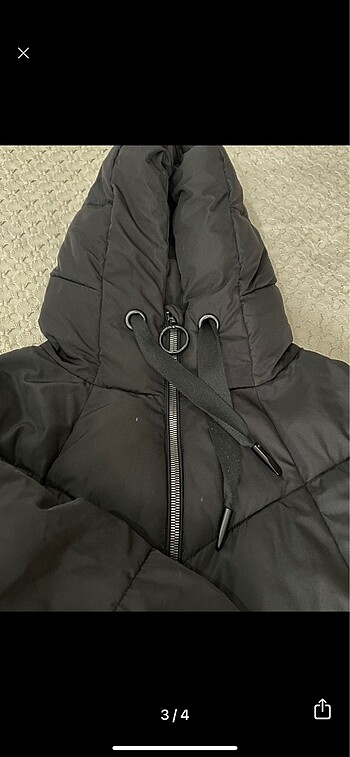 xs Beden ZARA OVERSIZE ŞİŞME MONT