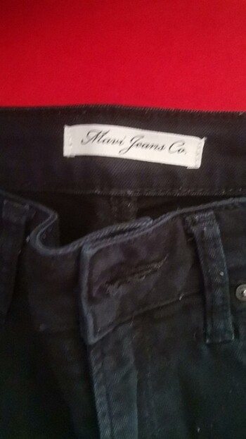 Mavi Jeans Ligralı siyah mavi markası dar paça