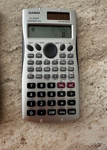 CASİO FX-3650P BİLİMSEL FONKSİYONLU HESAP MAKİNESİ - Görsel 2
