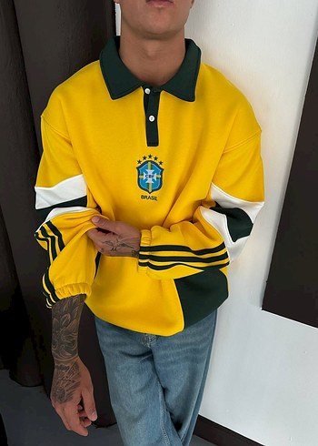 BREZİLYA VİNTAGE OVERSİZE SWEATSHİRT - Görsel 2