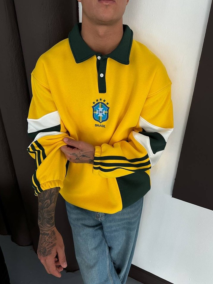 BREZİLYA VİNTAGE OVERSİZE SWEATSHİRT - Görsel 2