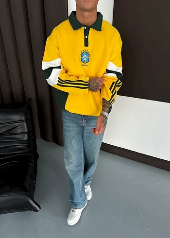 BREZİLYA VİNTAGE OVERSİZE SWEATSHİRT - Görsel 6