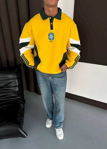 BREZİLYA VİNTAGE OVERSİZE SWEATSHİRT - Görsel 8