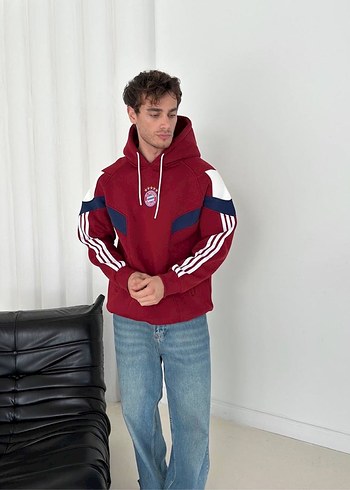 BAYERN MÜNİH OVERSİZE VİNTAGE HOODİE - Görsel 6