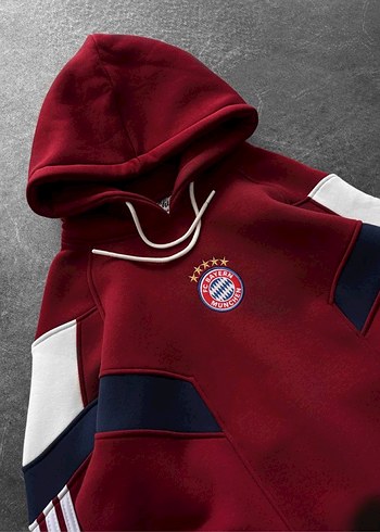 BAYERN MÜNİH OVERSİZE VİNTAGE HOODİE - Görsel 2