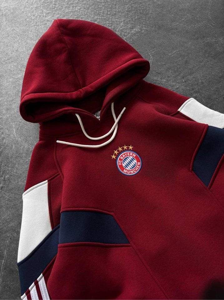 BAYERN MÜNİH OVERSİZE VİNTAGE HOODİE - Görsel 2