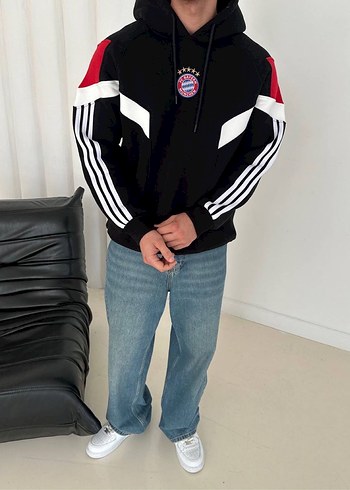 BAYERN VİNTAGE PREMİUM OVERSİZE HOODİE - Görsel 7