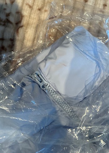 s Beden H&M kadın mavi şişme mont