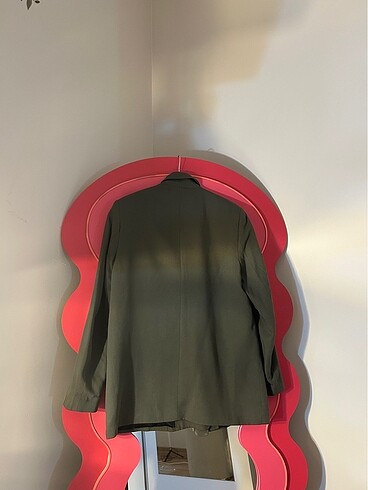 m Beden haki Renk Zara haki blazer ceket