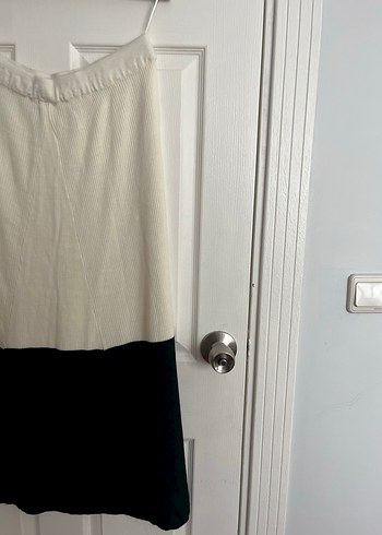 Siyah-beyaz triko etek!  - Görsel 5