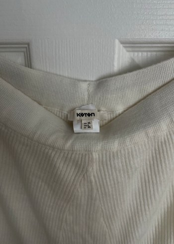 Siyah-beyaz triko etek!  - Görsel 3